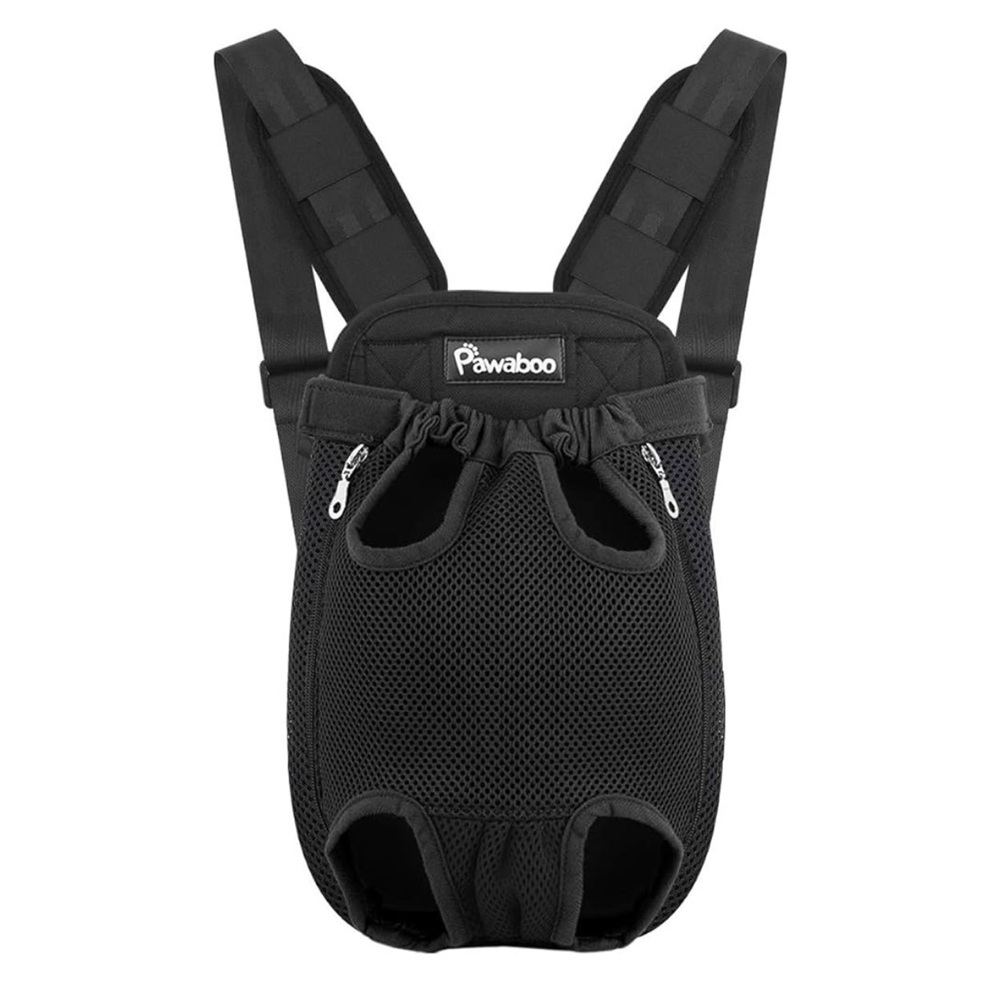 Pawaboo Pet Carrier Backpack, Adjustable Pet Front Cat Dog Carrier Backpack
